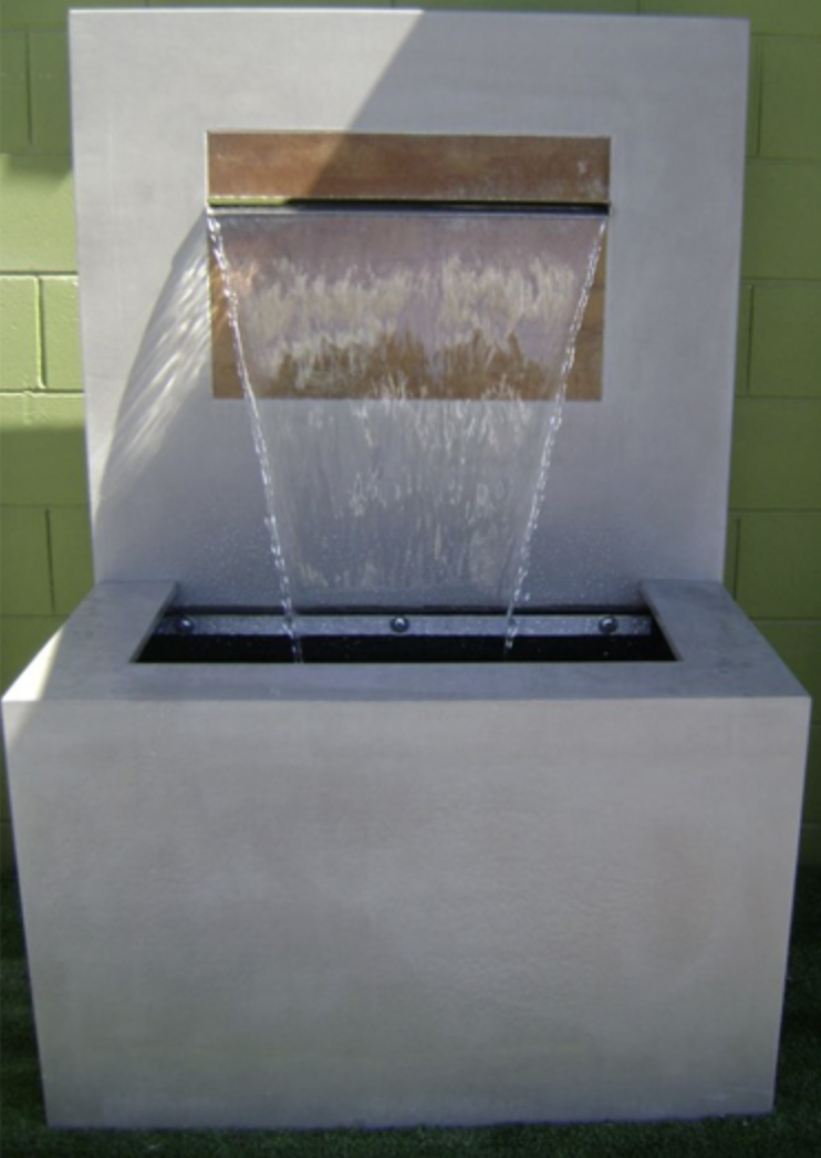 Blade Cascade Water Feature Sanstone Manufactured In Nz