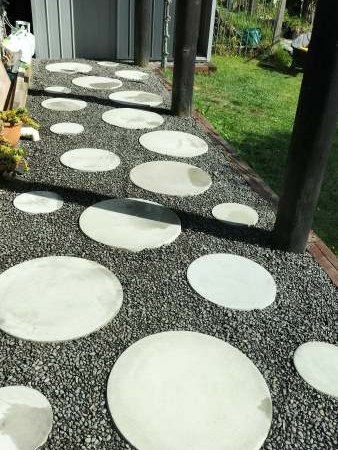 Round Concrete Pavers