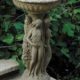 Three Graces Birdbath